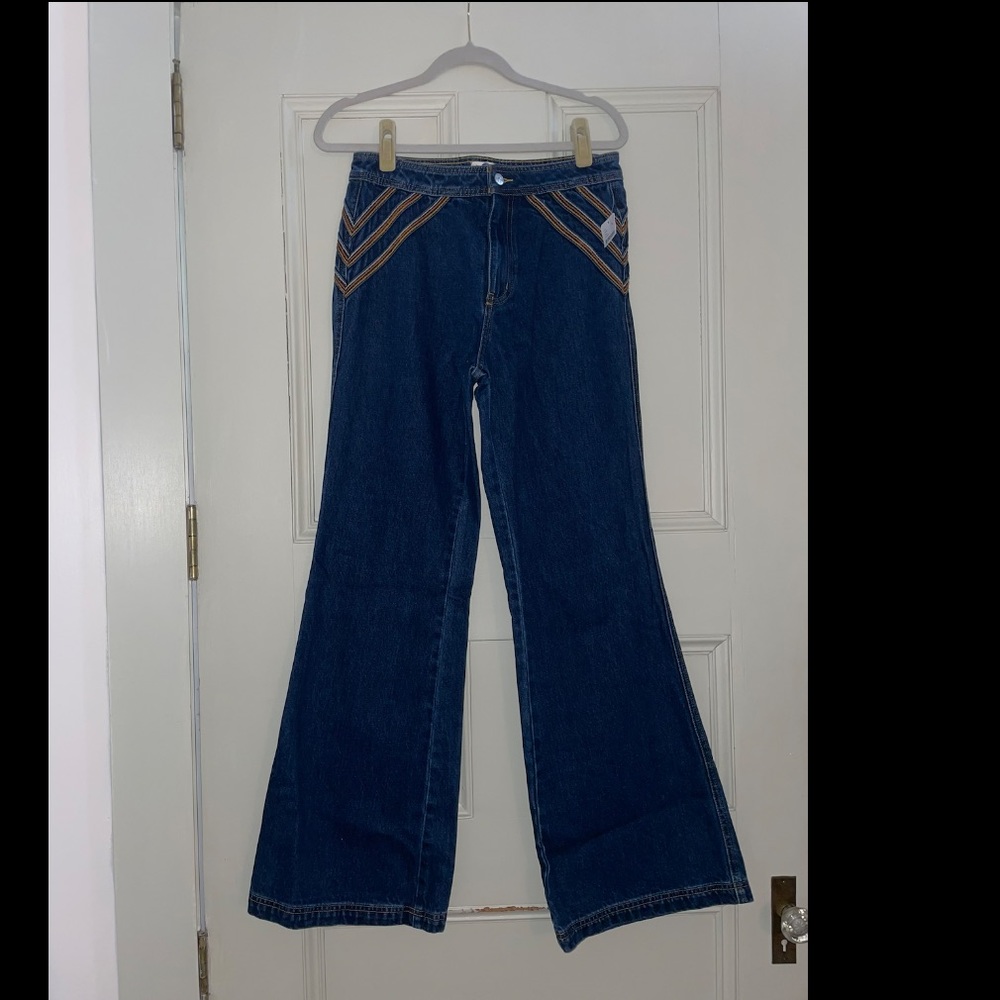 Flared Blue Jeans 🦋